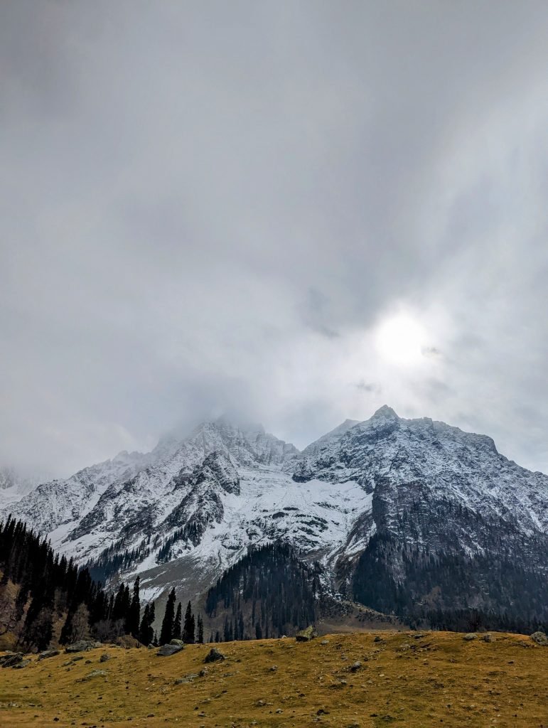 sonamarg mountain of kashmir